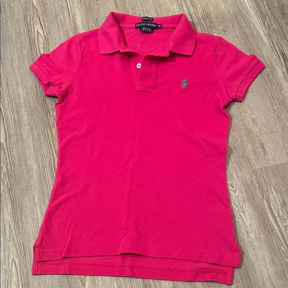 Ralph Lauren Vibrant Pink Polo